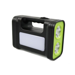 Sistem de Iluminat solar , 3 becuri LED, cablu de ancarcare 5-in-1, cablu de alimentare - Img 4