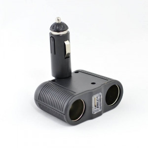 Spliter Bricheta Auto 2 Prize + USB 12V/24V – 100W - Img 2