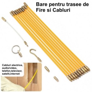 Tragator Cabluri Fibra de Sticla 5m cu Tije Filetate - Img 4