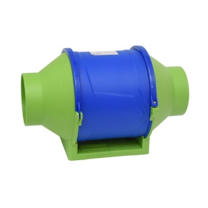 Ventilator Booster 4'' ( 100mm ) in linie bidirectional, cu Telecomanda - Montaj pe Tubulatura HZ-100H - Img 3