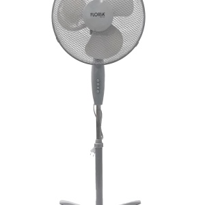Ventilator cu picior Floria ZLN-0996, 3 trepte de viteza, inaltime reglabila, Rotire stanga-dreapta, Unghi inclinare reglabil, 40W
