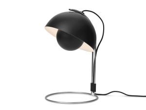 VP4 Flowerpot Table Lamp - Matt Black [DEMO] - Img 1
