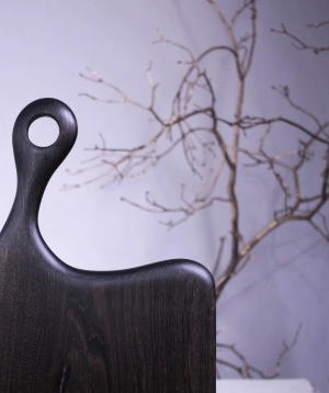 Platou servire negru 55cm-25 cm-2.5 cm