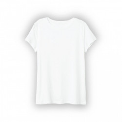 Tricou dama alb simplu