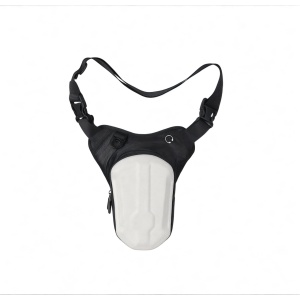 Borseta impermeabila Carbon Look - Alb