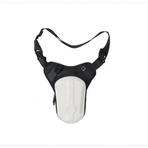 Borseta impermeabila Carbon Look - Alb