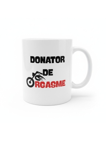 Cana personalizata - " DONATOR "