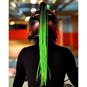 Codite impletite - Negru+ Verde