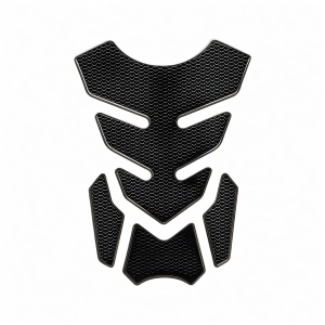 Protectie rezervor - Negru + Argintiu
