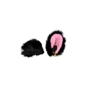 Urechi pisica plus - Negru & Roz