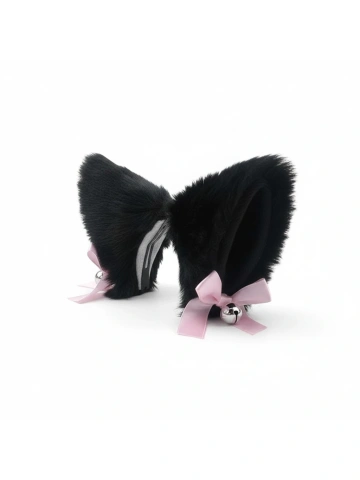 Urechi pisica plus - Negru