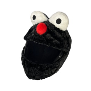 Husa casca moto - Cookie Monster - negru