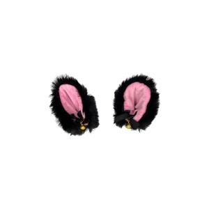 Urechi pisica plus - Negru & Roz