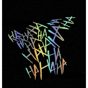 Sticker HaHaHa - Reflectorizant