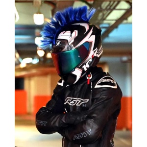 Creasta punk - Albastru