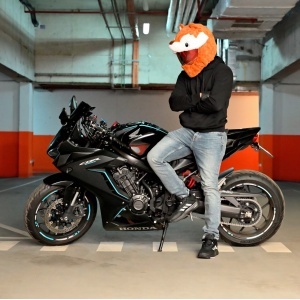 Husa casca moto - Veverita