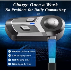 Intercom Bluetooth pentru Casca Moto