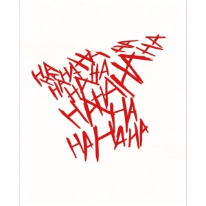 Sticker HaHaHa - Rosu