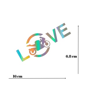 Sticker - Love reflectorizant