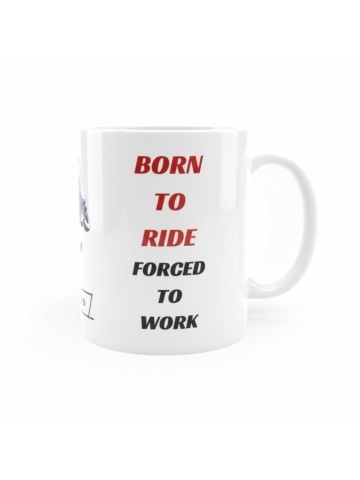 Cana personalizata - " BORN TO RIDE "