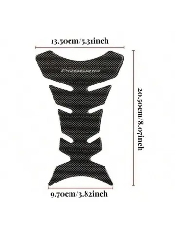 Protectie rezervor - Carbon lucios siliconat ProGrip (marime M) - Img 2