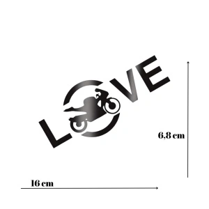 Sticker - Love Negru