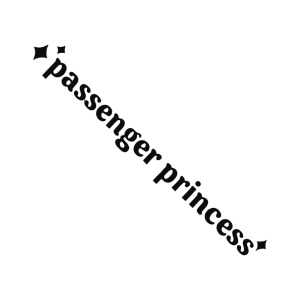Sticker - Passenger Princess - negru