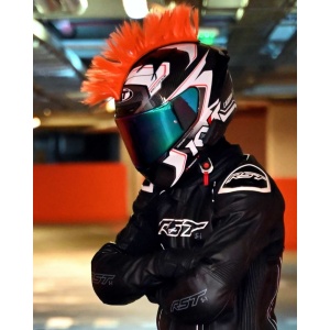Creasta punk - Portocaliu