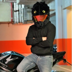 Husa casca moto - Dragon