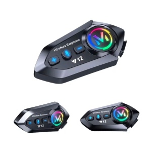 Intercom Bluetooth + radio pentru Casca Moto Y12