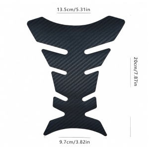 Protectie rezervor - Carbon Look Negru mat