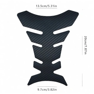 Protectie rezervor - Carbon Look Negru mat