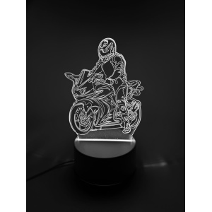 Veioza led moto biker
