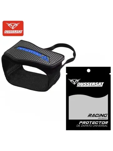 Protectie incaltaminte cu elastic - Negru & Albastru