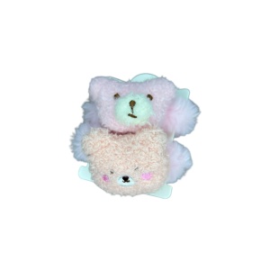 Set 2 elastice par usuleti - Roz pastel