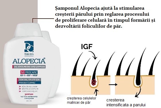 Alopecia, IGF, Sampon Anticadere Par cu Procapil 3%, 2+1 Gratis - Dermo Clean Laboratories - imagine 2