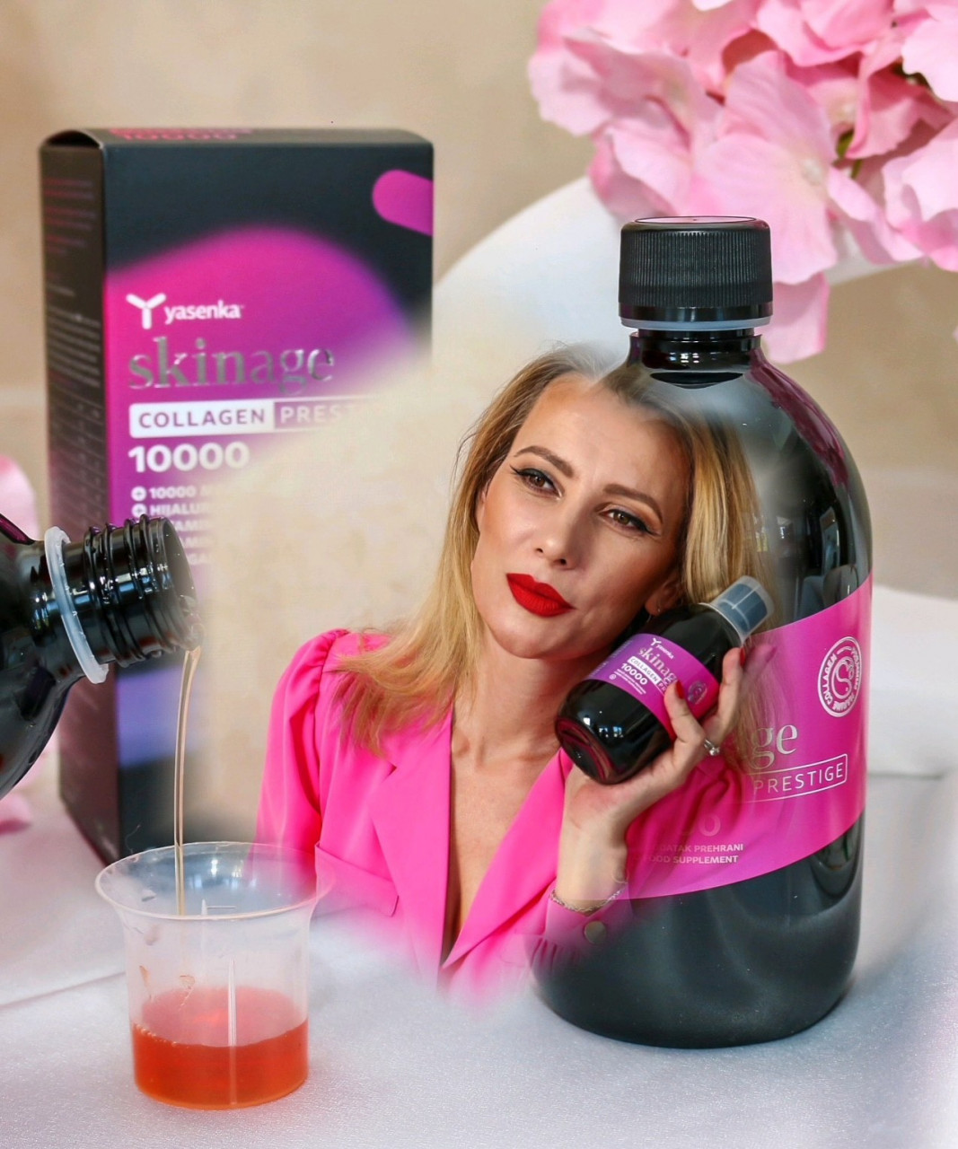 Colagen Hidrolizat Lichid, Marin,10000Mg Prestige, 500ML, cu gust plăcut de fructe de pădure - imagine 3