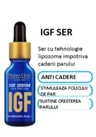 Ser IGF pentru cresterea parului, Set pentru 6 luni - Dermo Clean Laboratories - imagine 3