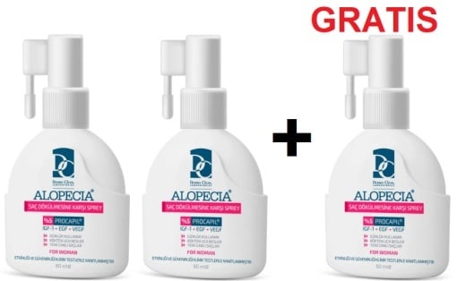 IGF, Spray pentru cresterea parului pentru Femei cu Procapil 5%, 2+1 Gratis