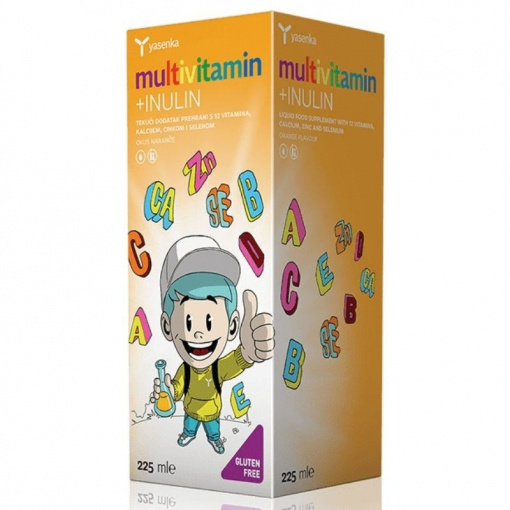 Multivitamine + Inulina, 225ML, Yasenka