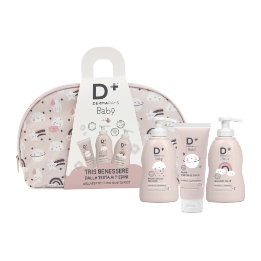 KIT A Gel de duș 200 ml + Sampon 200 ml + Crema Iritatii cu zinc 100 ml