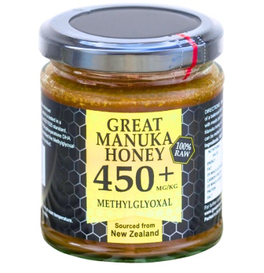 Miere de Manuka MGO 450+, 250g ( borcan de sticla )