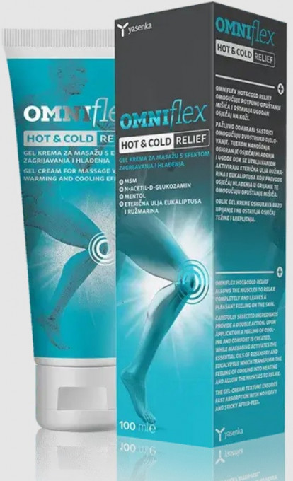 Omniflex Hot&Cold Relief, 100ml ( Unguent pentru durerile musculare )