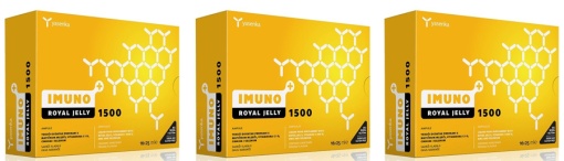 Imuno Royal Jelly, 16x25ML, 3 bucati
