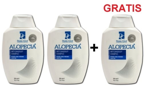 Alopecia, Sampon Antimatreata, 300ML 2+1 Gratis