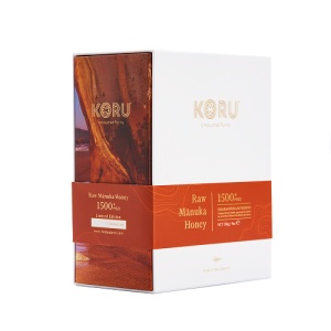Miere de Manuka MGO 1500+ ( UMF 28+ ) 250g Koru ( borcan de sticla ) - Img 2