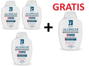 Procapil-tartalmú hajhullás elleni sampon, Alopecia termékcsalád, 3+1 ingyen