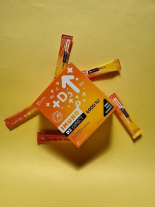 Vitamina D3 4000UI cu Vitamina C si Zinc, 30 plicuri Yasenka - Img 2