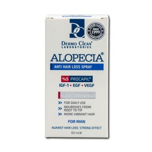 Alopecia, IGF, hajnövekedést elősegítő spray férfiaknak 5%-os Procapil-tartalommal, 60 ml - Img 1