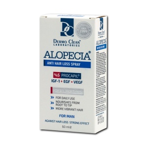 Alopecia, IGF, hajnövekedést elősegítő spray férfiaknak 5%-os Procapil-tartalommal, 60 ml - Img 2